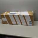 Crib Mattress, Dual Sided Comfort Memory Foam Toddler Bed Mattress, Triple-Layer Breathable Premium Baby Mattresses for Infant and Toddler w/Removable Outer Cover - White&Blue