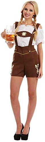 fun shack Lederhosen Women Oktoberfest Outfit Bavarian Costume Women's Lederhosen Ensemble for Festivals and Celebrations M