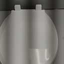 KOHLER K-7673-0 Cachet Quiet-Close Round-Front Toilet Seat, White, Slow Close, No Slam, Quick-Release Hinges, Easy Clean