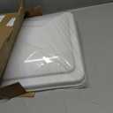 Jack Boss 2 Pack Set RV Vent Covers for Roof, 14 Inch Replacement Camper Vent Lid for Trailer and Motorhome, 14" x 14" x 3.25" White, Roof Vent - Two