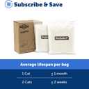 PetSafe ScoopFree Premium Crystal Cat Litter - Outperforms Clay Litter - Refill Packs - Reusable Tray Compatible - Fragrance Free - 4.3 lb Bags - 2 Pack