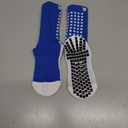 Lux Soccer Grip Calf Socks - Blue