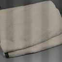 Set of 2 Beige Bath Towels