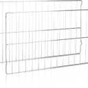 New Upgraded W10256908 Oven Rack Replacement for Whirlpool Range Stove Oven Parts, Replaces W10138079, 3195710, W10179196, 24 x 15-3/4 Inches304 Stainless Steel (W10256908-2Pcs)