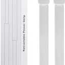 Electrical Outlet Extender Stick - Features USB-A, USB-C and 2 AC Outlets, Extends 22"-34", Rotates 180 Access Hard-to-Reach Outlets, Wall Plug Power Socket Expander Nightstands, Sofa, Desks and More (Off White)