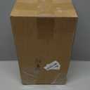 Spring Tulip Basket Wreaths for Front Door with 15 Artificial Tulip 19 Inch and Woven Floral Hanging Basket Pink White Flower Wreath for Spring Easter Wedding Rustic Farmhouse Window Porch Decor