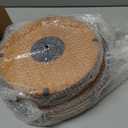 Lazy Susan Turntable Organizer Adjustable - 2 Tier Wood Rotating Spice Rack 12 Inch Lazy Susan for Kitchen Countertop Cabinet Pantry Cupboard Dining Table Bathroom Coffee Bar Home Storage