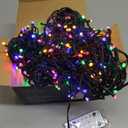 300 LED Color Changing Christmas String Lights, 100FT Warm White Multicolor Outdoor Fairy Lights with Remote, Timer, Memory, 8 Modes, Waterproof Christmas Tree Lights for Bedroom Classroom Patio Party