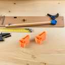 Cabilock Anti-Slip Ladder Feet Rubber Pads 2-Pack Folding Ladder Feet Covers for Stability and Floor Protection Non Skid Foot Pads for Home and Workplace Safety