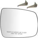 Right Outside Mirror Glass Compatible With Kia Sorento wo/Heat Replaces 876211U000 11 12 13 2011 2012 2013