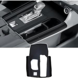 Center Console Gear Shift Cover Panel Trim Compatible with Toyota Grand Highlander 2024 2025 2026,Silicone Central Control Storage Box Interior Accessories