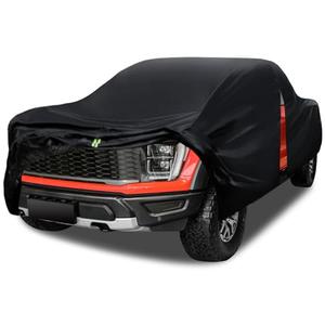Truck Cover Waterproof All Weather, 6 Layers Pickup Cover Fit for Ford F150, Chevrolet Silverado, Gmc Sierra, Ram 1500 See Size Chart (T3 Fit Truck Length Up to 240 inch)