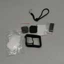 Vasgather Silicone Sleeve Rubber Protective Case Compatible with Gopro Hero 13 Black Screen Protectors(6pcs), Lens Caps(2pcs), Battery Side Cover, Lanyard for Gopro Hero 13 Accessories Kit Black(11 in 1)