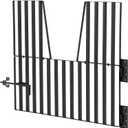 Zonon Horse Stall Door Guards 48" x 42" Heavy Duty Yoke Design Stall Gates for Horses or Barns Accessories and Guard