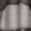 IUUI Electric Heated Blanket Throw 50''x60'',Luxury Faux Rabbit Fur Heating Throw Blankets,Fast Heating with 1/2/4/6/8/10 Hours,Overheat Protection, Quick Heating, Memory Function, Gift-Ready Design (White)