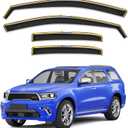 in-Channel Window Visors Rain Guards for Dodge Durango 2011-2026