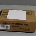 Cerycose Cordless Oscillating Tool Compatible with Milwaukee 18V Battery, 21000 OPM Max Brushless-Motor Tool with Auxiliary Handle, Oscillating Multi-Tool for Scraping, Sanding,Cutting Wood(Tool only) (Red)