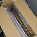 Pull Out Cabinet Organizer(11" W x 21" D), 2 Tier Wire Basket Slide Out Shelf Storage with Wood Handle, Pull Shelf Drawers for 12-1/4 Cabinet Opening, Chrome