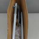 Medline Lightweight Junior/Lower Height Folding Walker with 5 Wheels