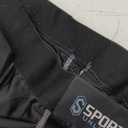 Sports Unlimited 7 Pad Integrated Adult Football Girdle for Men - Flex Thigh Pads - Girdle for Football (Black)