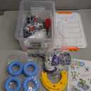 Count of 172 Motorized Erector Sets for Kids Ages 4 5 6 7 8+,STEM Building Toys for Boys Girls 3-5 4-8 5-7 6-8 Year Old, Engineering Kit, Electric Motor, Creative Educational Gift Learning Activities