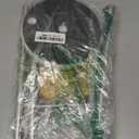 Toilet Paper Holder Stand with 7.9" Big Bamboo Tray, 2.2Lbs Heavier Marble Base, Floor Standing Paper Holder Stand with Phone Shelf, Reserve for 4 Rolls (Brushed Nickel)