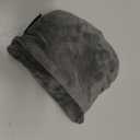 Rewondah Inflatable Travel Pillow, Inflatable Neck Pillow for Traveling Airplane, Travel Pillow with Soft Velour Washable Cover, U Shape Blow Up Neck Pillow for Airplanes Train Car Travel (Dark Grey)