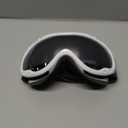 ZIONOR Lagopus B1 Ski Goggles OTG Anti fog Snow Goggles UV Protection Snowboard Goggles for Men Women Adult Youth (One Size, A0-vlt 10.5% White Frame Silver Lens)