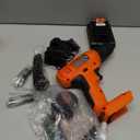 BLACK+DECKER 20V MAX Drill & Home Tool Kit, 34 Piece (BDCD120VA), Orange