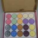 20 Pack Scented Candles, 1.6oz Mini Jar Holiday Gift Set with 10 Fragrances & Colors, Natural Soy Wax Aromatherapy Candles for Valentine's Day, Home, Party Decor, Candle Gifts for Women, Her, Mom (Multi-pink)