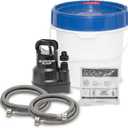 Superior Pump 91660 Tankless Water Heater Descaler Pump Kit with Non-toxic Descaler Solution, 3.5 Gallon, Deluxe