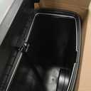 Rubbermaid Commercial Products Streamline Slim Step-On Plastic Trash Garbage Can 24 Gallon Black Hands-Free Garbage Can for Medical Waste in Hospitals/Lab/Emergency/Patient Rooms
