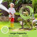TomCare Garden Hose Holder Upgraded Water Hose Holder Heavy Duty 4 Spikes Hose Hanger Holds 160 Feet Hoses Stable Freestanding Hose Storage Organizer for Outside Yard