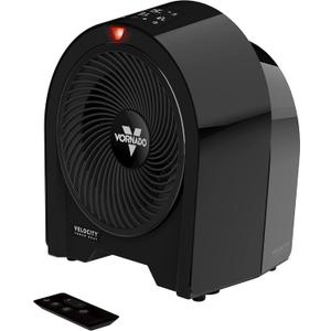 Vornado Velocity 5R Whole Room Space Heater with Remote Control, Black