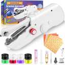 Handheld Sewing Machine - Portable Mini Sewing Machines for Beginners, Quick Stitching with Accessory Kit, Electric Sewing Machine for DIY Projects at Home or Travel