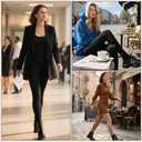 Tights for Women, 80D Semi Opaque High Waisted Pantyhose, Footed Run Resistant Dance Tights Stockings (Pink, XXXL)