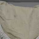 Extra Large Round Area Rug Set for Bathroom 48"x48" Soft Plush Chenille Bath Mat, Water Absorbent Non-Slip Bathroom Rug | Washable Shag Carpet for Shower, Bedroom, or Home Décor | White