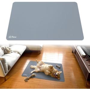 FXW Ultra Waterproof Pet Floor Protector Mat & Under Dog Crate Mat, Resistant & Easy to Clean, 50''L x 31''W