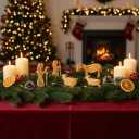 2 x Wooden Nativity Set  Nativity sets & figures | Xmas nativity set  christian christmas decor  Christmas Dcor 2025  Natural Solid Wood Tabletop  Xmas christian set (Risen)