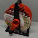 Woods E103 E-103 Wheel, Holds Up to 150 16/3 Extension 125 Feet of 14/3 Gauge Cord, Holiday, Rope, Hose Reel Storage and Light Wire, Heavy Duty Plastic, red and black