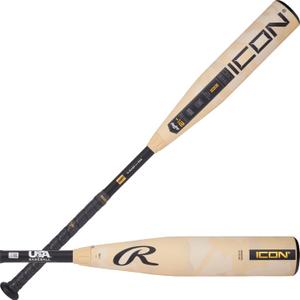 Rawlings | 2025 | ICON Baseball Bat | USA | -12 / -10 / -8 Drop | 2 5/8' Barrel | 2 Pc. Composite (31 inch)