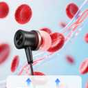 Ears & Nose Red Light Therapy, 650nm Red Light Therapy for Ears & Nose, 2-in-1 Rehears Device Daily Wellness with Case Inky