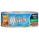9Lives Wet Cat Food Meaty Paté Super Supper, 5.5-Ounce, Pack of 4, Best By: 02/2027