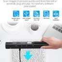 Portable Document Scanner, AOZBZ 900DPI Handheld Image Scanner, Scanning Wand,A4 Colour Photo Mobile Scanner Handy Scan (JPG/PDF Format, High Speed USB 2.0, Included 16G SD Card)
