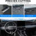 Dash Cover for Toyota RAV4 2026 Dashboard Cover Mat Sunshade No Glare UV Rays Protector Nonslip Interior Pad Accessories (10.5 Inch)