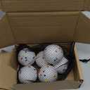 6 Pack Dog Toy Balls, 2.3 Inch ETPU Material, Replacement Balls for Automatic Ball Launcher Machine, Perfect for Small & Medium Dogs, Perfect for 2.3 Inch Automatic Launcher (White)