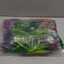 20 Bundles Artificial Flowers for Outdoors Decoration Fake Silk Flowers UV Resistant Faux Plants Artificial Daisy Eucalyptus for Spring Summer Garden Yard Porch Window Home Decor, Mixed