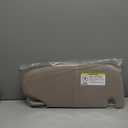 ZONFANT Grey Left Driver Side Sun Visor Without Sunroof Compatible with Dodge Vehicle 2002 2003 2004 2005 2006 2007 2008 2009 Ram 1500 2500 3500, Replace#1CT11TL2AA