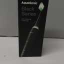 Aquasonic Black Series Ultra Whitening Toothbrush  ADA Accepted Electric Toothbrush- 8 Brush Heads & Travel Case  40,000 VPM Electric Motor & Wireless Charging - 4 Modes w Smart Timer (1 Count (Pack of 1))