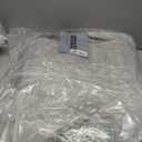 Boho Tropical Leaves Washable Living Room Area Rug, Low Profile Abstract Pattern, Non-Slip Backing Carpet for Kitchen, Bedroom, Dining Room (7'1" x 5' (Rectangular))